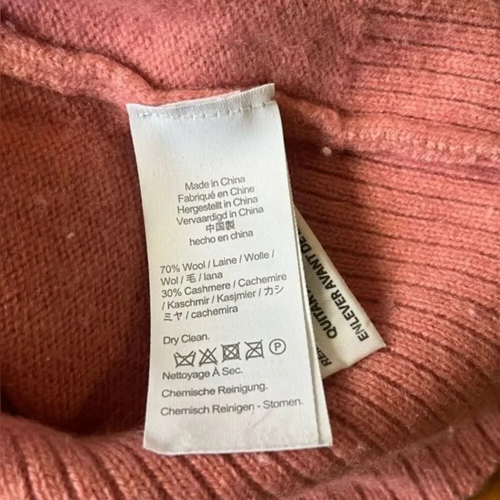 J. Crew Pink Crew Neck Sweater